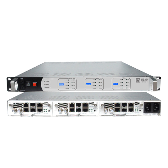 8合1 IP復(fù)用QAM調(diào)制器HS-6008-IQ